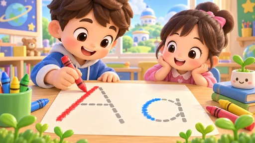 字母描红的封面