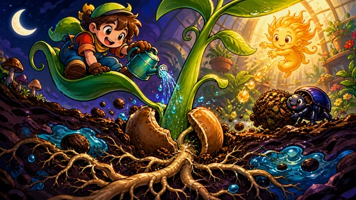 植物生长的封面